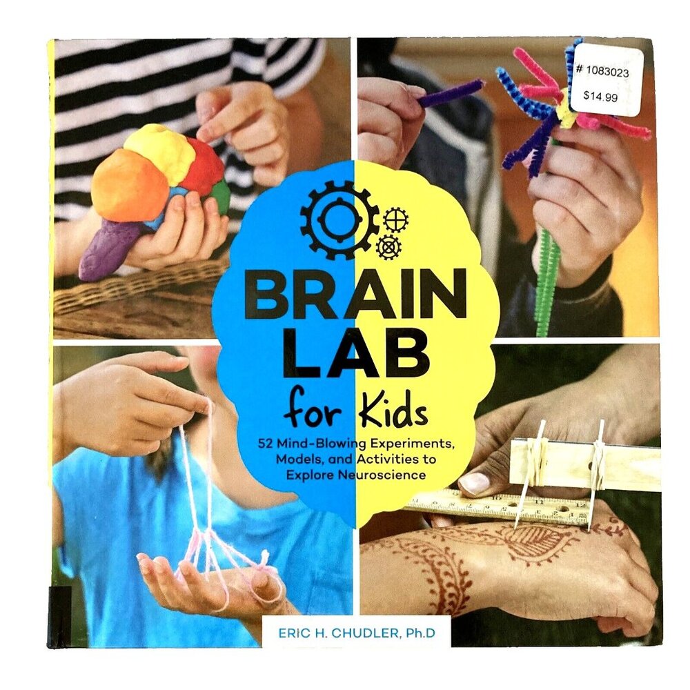 Brain Lab for Kids: 52 Experiments Models and Activities.. Soft Cover Book - NEW